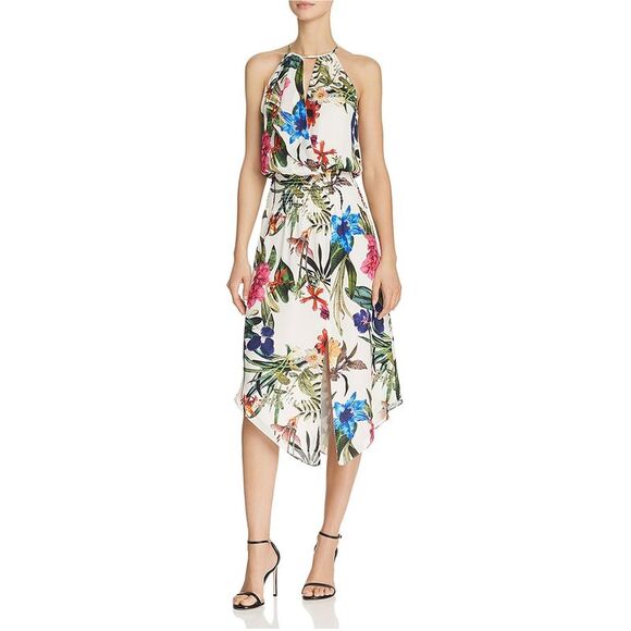 Parker Womens Herley A-line Dress, Multicoloured, NWT